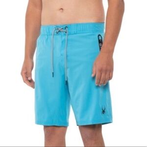 Spyder Heatseal Logo Pocket Swim Shorts NWT